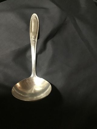 Gravy Ladle Silverplate,  Vintage,  National Silver Co. ,  Isabella Patern