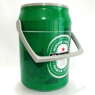 Heineken Ice Bucket Cooler Box Cold Drink Beer Can Brewery Thai Ads Collectible 3