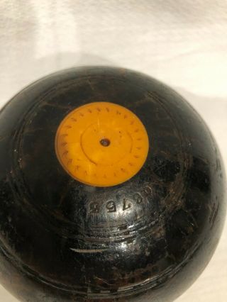 Vintage Wood or Wooden Bakelite Lawn Bowling Bocce Ball 2