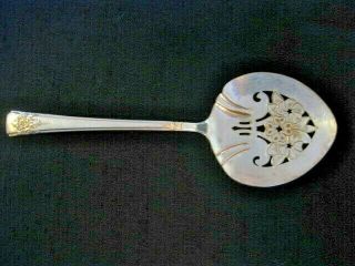 Wm Rogers Is (international Silver) Mountain Rose Tomato Serving Spoon