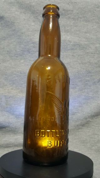 Vintage Phoenix Bottling.  Buffalo,  York.  Amber. 2