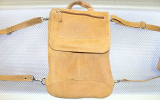 Maccase Leather 13 " Macbook Pro Case Backpack Straps Vintage Flight Jacket L13fj