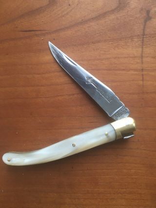 Vintage Pocket Knife By G.  David,  Laguiole France