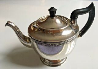 Vintage Silver Plated Teapot - Viners Of Sheffield Epns A1