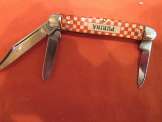 Vintage Kutmaster Purina Stockman Knife.