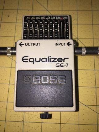Boss Ge - 7 Equalizer Made In Japan 1990 Vintage[used / Equalizer / Boss]