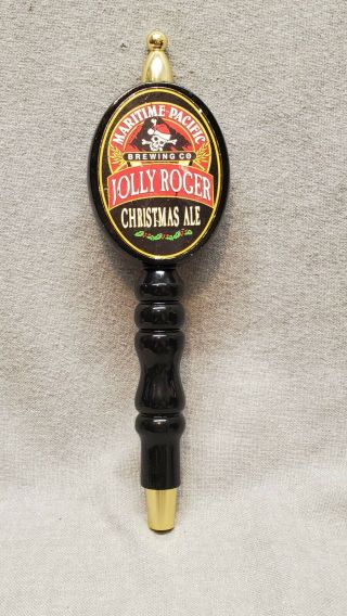 Maritime Pacific Brewing Co Jolly Roger Christmas Ale Beer Tap