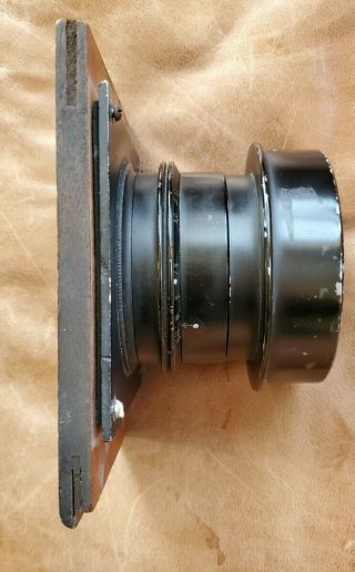 Vintage Bausch & Lomb Large Format Camera Lens 4.  5 Tessar