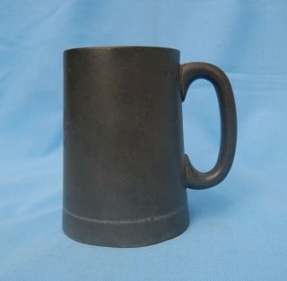 Antique Victorian 1/2 Pint Pewter Mug - " Hightown Hotel Whitwood " Castleford