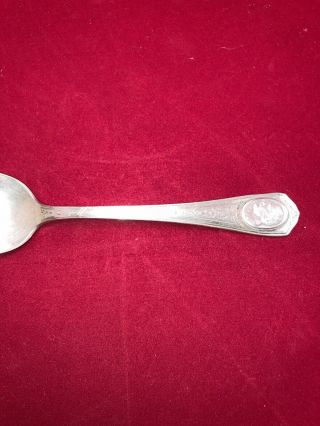 Thomas Meighan Silent Movie Film Star Actor Silverplate Souvenir Spoon 6 "