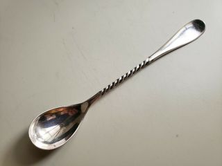 Antique Vintage Collectible Spoon 5 " Holmes.  Booth & Haydens Silver Plate - A1