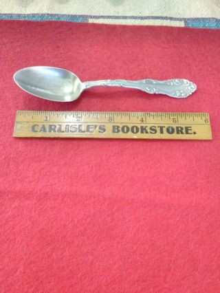 Vintage Sterling Silver Souvenir Spoon.  Detroit.  1893.  Hallmarked