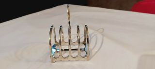 An Antique Silver Plated Toast Rack By James Dixon & Sons Of Sheffield.  1920.  S
