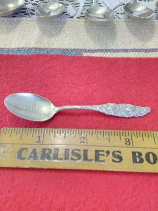 Vintage Sterling Silver Souvenir Spoon.  State Capital Denver,  Colo.