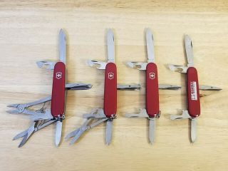 Victorinox Deluxe Tinker,  Tinker,  Tinker & Tinker Small Swiss Army Knives