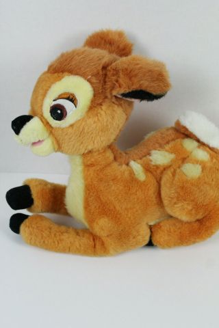 Disney Store Bambi Plush 14 " Stuffed Animal Deer Fawn