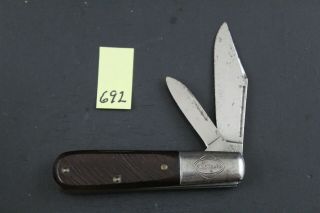 John Primble,  Belknap,  Bluegrass Barlow Pocket Knife 692