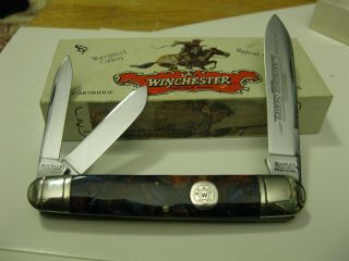 1993 Winchester Usa Large Whittler Knife 30101 Cartridge Series Made In Usa