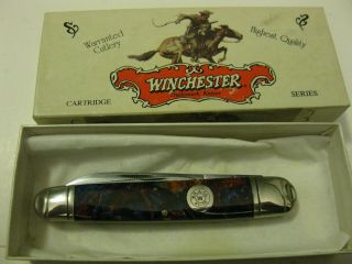 1993 Winchester USA Large Whittler Knife 30101 Cartridge Series Made In USA 2