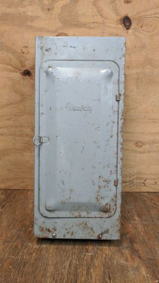 Vintage Murray Electrical Service Panel Fuse Box Push Pull 2
