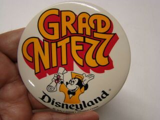 Vintage 1977 Disneyland Grad Nite 