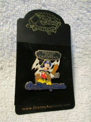 Disney Le Pin Pirates Of The Caribbean Dp00624 Le 1 Of 1000 Mickey Mous