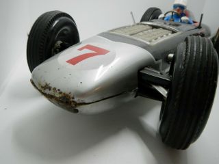 giant JETSPEED Racer b/o tin toy Yonezawa Japan vintage single seat race car 2