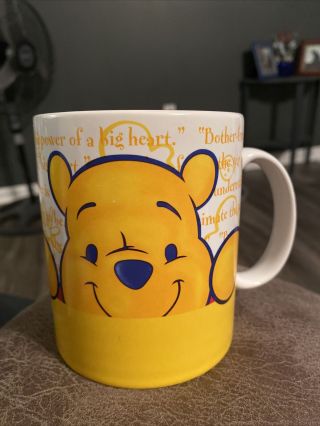 Disney Store Winnie The Pooh And Piglet Large Coffee Mug