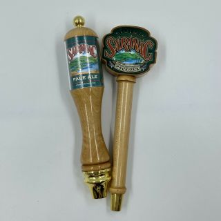 Saranac Pale Ale Wooden Beer Tap Handle Set Hobby Craft Home Brewing Man Cave 3