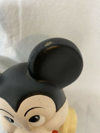 Vintage Walt Disney Prod Clay Ceramic 9 