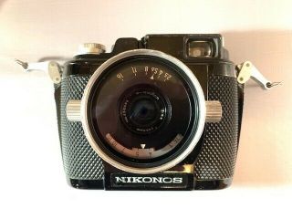 Vintage Nikonos Overhauled And Ready To Go With Close Up Kit W Case.