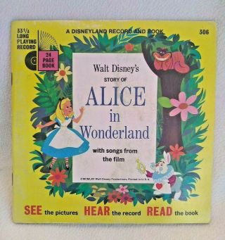 A Disneyland Record And Book Walt Disney 