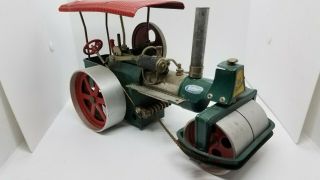 Vintage Wilesco Old Smokey Steam Roller West Germany Toy Steam Engine