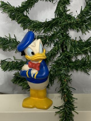 Disney Donald Duck Large Christmas Holiday Ornament 6 Inches Tall