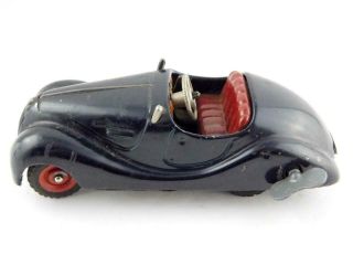 Schuco Akustico 2002 Black Wind Up Car With Key Made In Germany