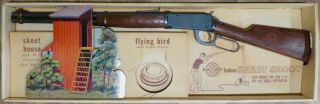 Vintage Daisy I Ndoor Skeet Trap Shoot C - B Cork Ball Gun 894 Winchester 94