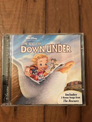 The Rescuers Down Under Music Soundtrack Cd Walt Disney Records
