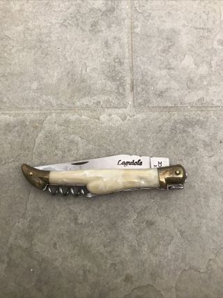 Laguiole France Knife And Corkscrew
