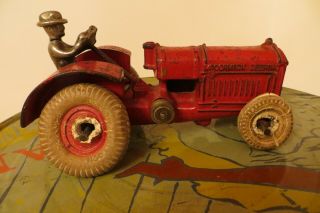 Vintage Arcade - Mccormick Deering Farmall Tractor (red)