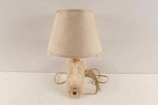 Vintage Alacite Aladdin Lamp Wall Sconce Light With Paper Tag & Shade