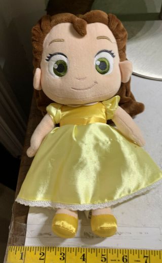 Disney Store Plush Toddler Belle - Beauty And The Beast