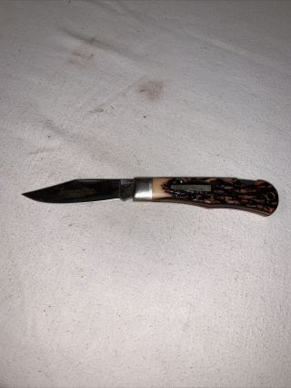 Vintage Remington Umc R - 1306 Tracker Bullet Folding Pocket Knife 1990