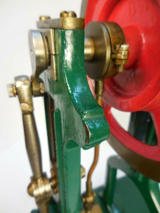 Antique / Vintage Vertical Steam Engine,  Old Machine / Tool / Toy,  Stuart ?