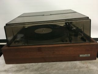 Vintage United Audio Dual 1229 Turntable,  Shure V15 Typeiii Cartridge,  Dustcover
