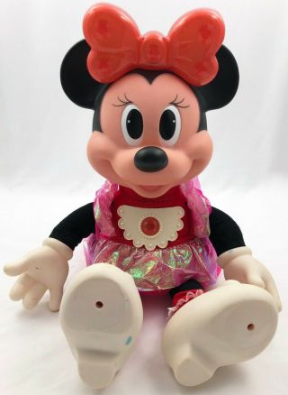 Vintage 1991 Disney Special Edition Holiday Minnie Mouse Mattel Musical Lights