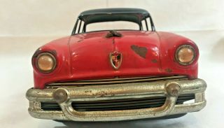 Made in Japan Tin Car,  Lincoln 1950 ' s 3