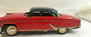 Made in Japan Tin Car,  Lincoln 1950 ' s 4