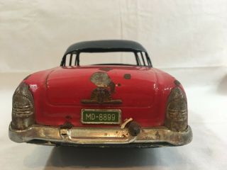 Made in Japan Tin Car,  Lincoln 1950 ' s 5