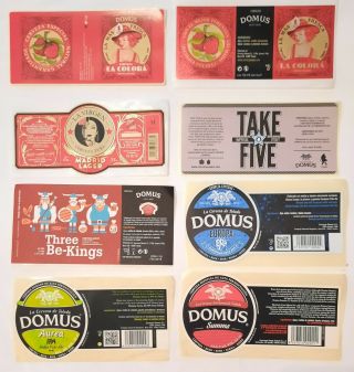 Spain Espana Domus Women Amstel Group Of 100 Different Beer Labels