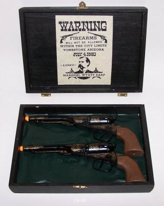 Vintage Marshall Wyatt Earp Warning Firearms Guns